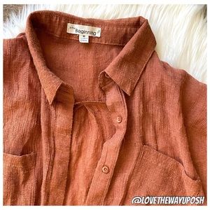 In The Beginning Long Sleeve Top